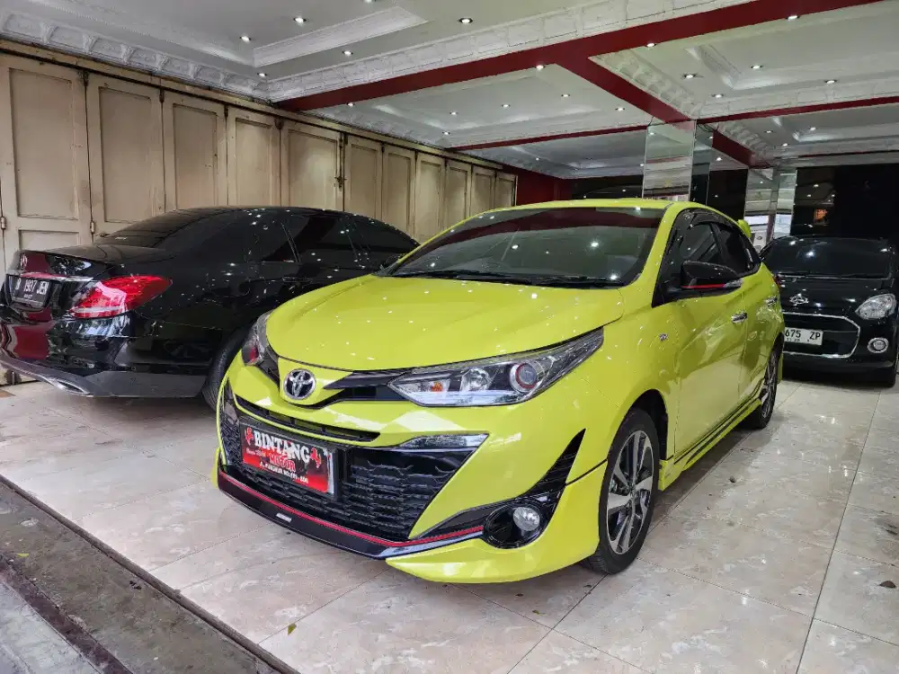 KM 9RB! YARIS TRD MT 2019 YELLOW / MODEL THN 2020 (BINTANG MOTOR)