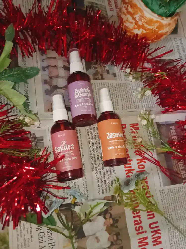 Deo Spray Zsunny – Bubble Gum | Sakura | Jasmine