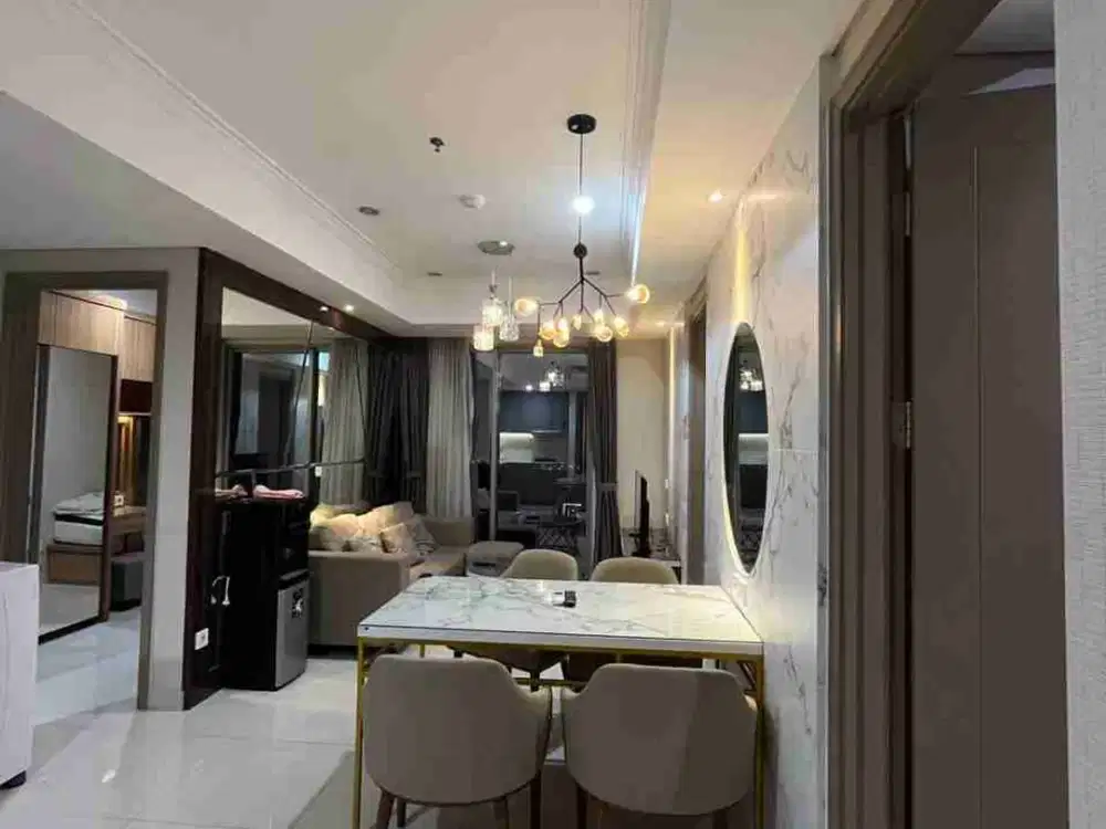 Disewakan Apartemen Gold coast 3br uk 81m Full Furnished