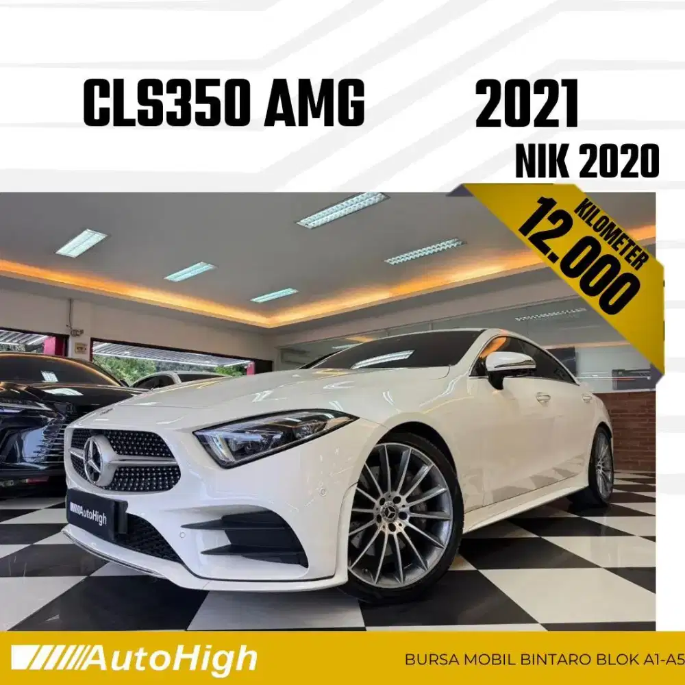 DP10% [Km12.000] CLS350 AMG 2020 White / CLS 350 Reg 2022 #AUTOHIGH
