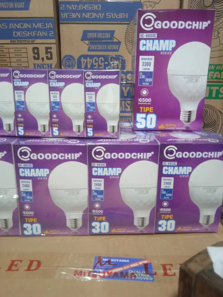 Lampu Mitsuyama murah garansi dan non garansi