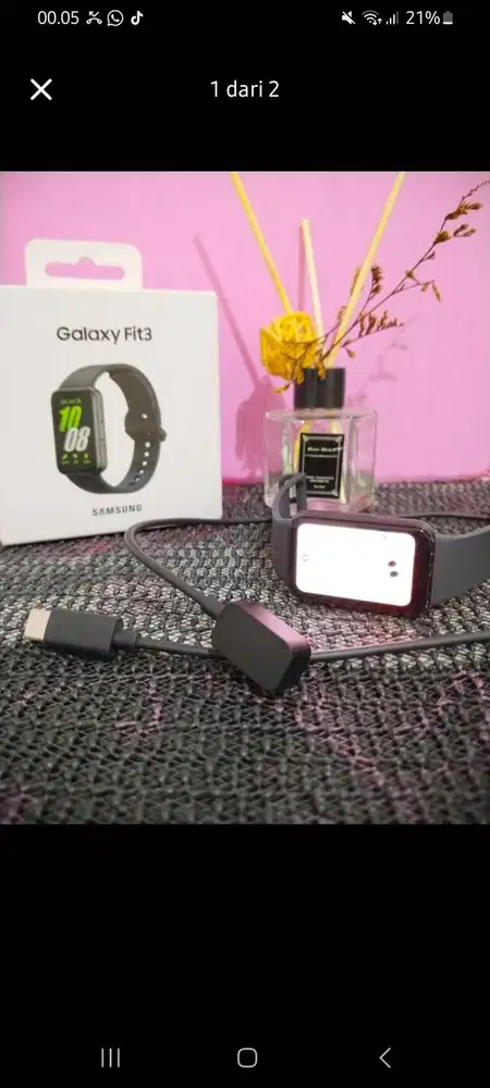 Smartwatch samsung galaxy fit 3