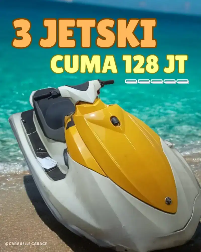 Dijual 3 Unit Jetski Yamaha