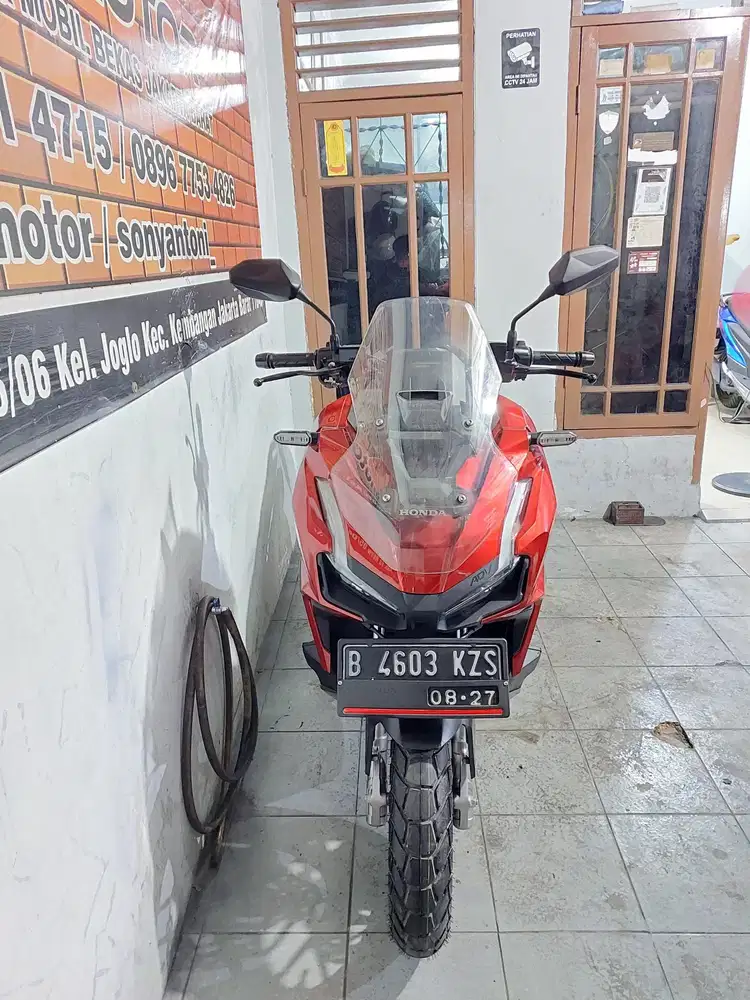 HONDA NEW ADV 160 CBS ISS KEYLESS TAHUN 2022 ISTIMEWA MERAH GLOSSY
