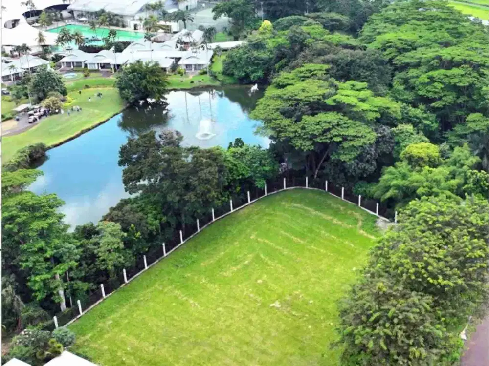 View Golf & Danau! Kavling Cluster Grand Golf Kota Modern Modernland