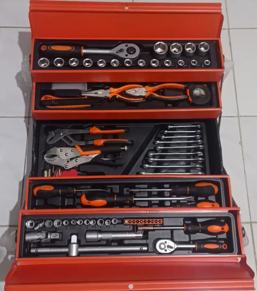 TOOL BOX/KONCI SOK RING PAS SET 85PCS