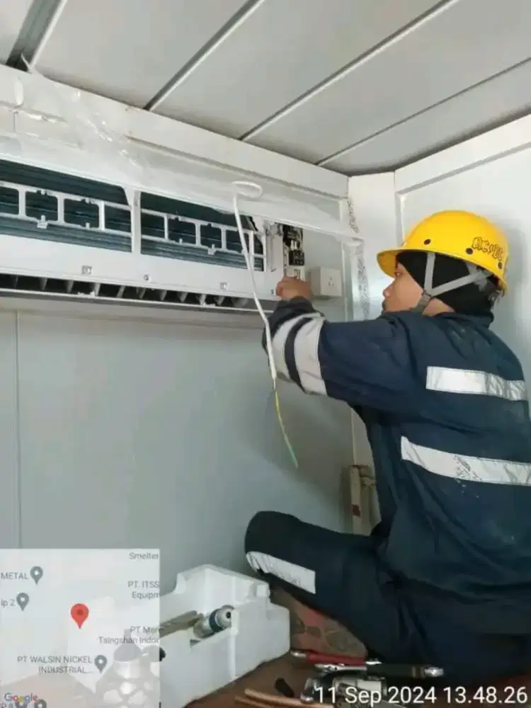 SERVICE AC KULKAS MESIN CUCI POMPA AIR BONGKAR PASANG AC