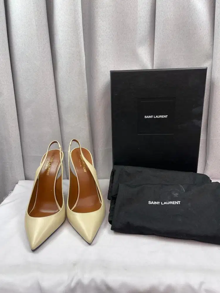 YSL Saint Laurent Opyum Slingback Pump