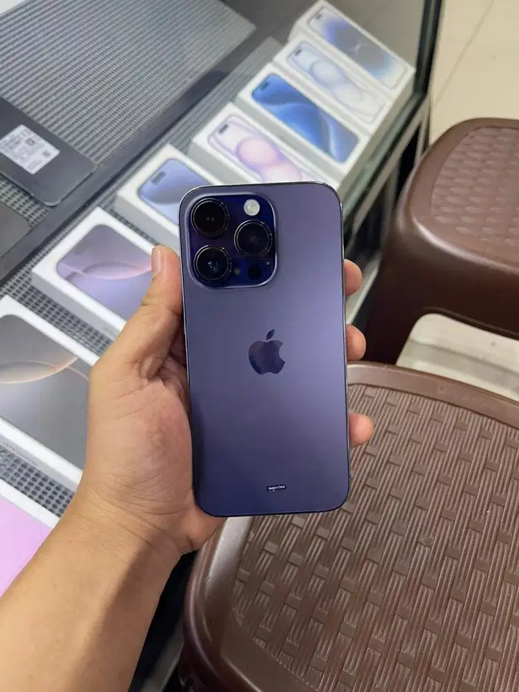 IPHONE 14 PRO 128GB DEEP PURPLE RESMI IBOX