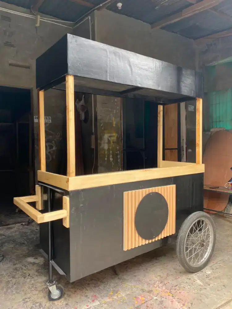 Menerima tempahan gerobak booth steling  dll