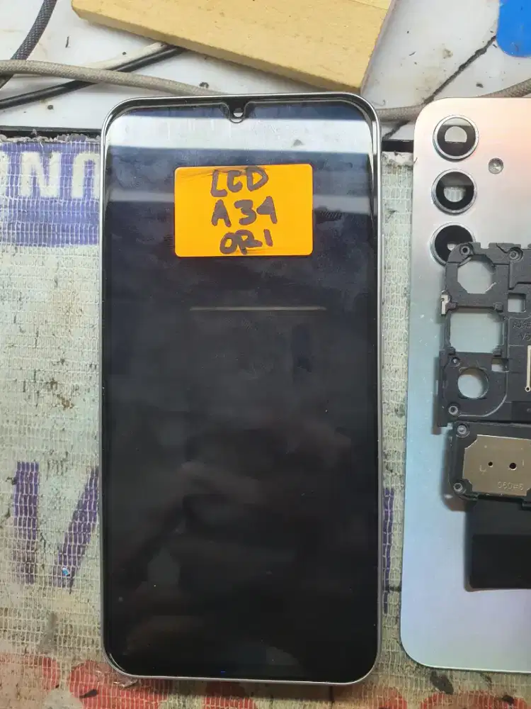 LCD samsung A34 Original Copotan