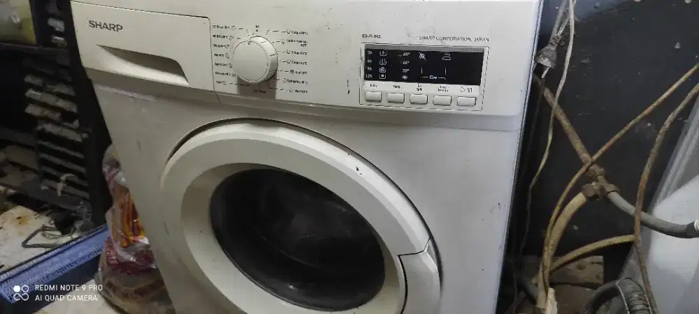 Mesin Cuci Front Louding Sharp ES-FL862 kadang normal kadang eror