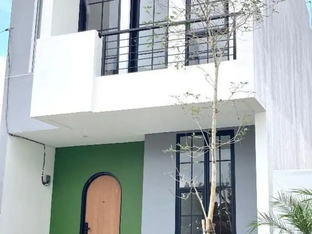 Rumah 2Lt. Cantik Asri 3KT 1KM Type 61/60 Strategis Full Akses Limus Nunggal  Bogor