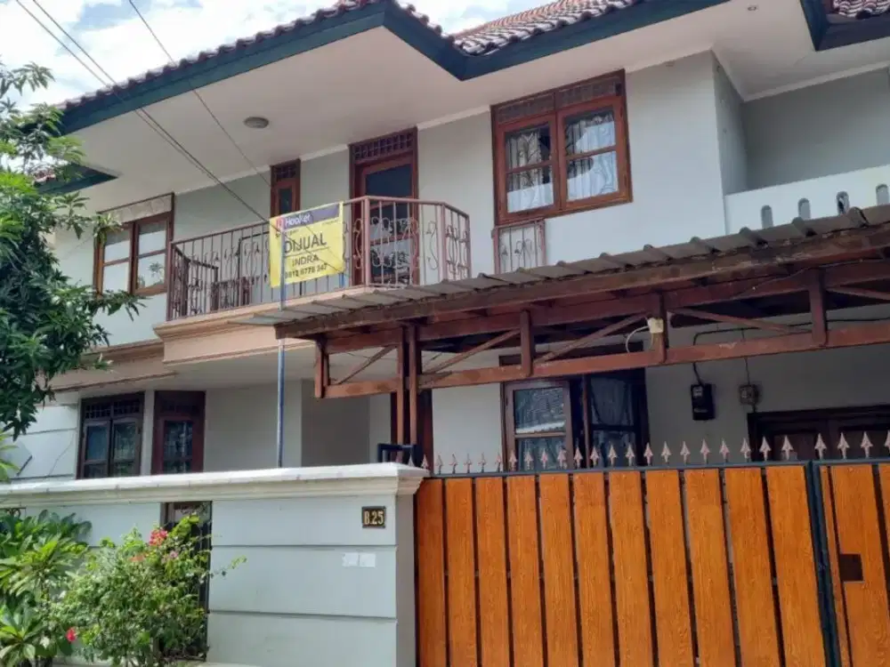 DIJUAL CEPAT BU RUMAH MEWAH 2 LANTAI DI SUKMAJAYA DEPOK