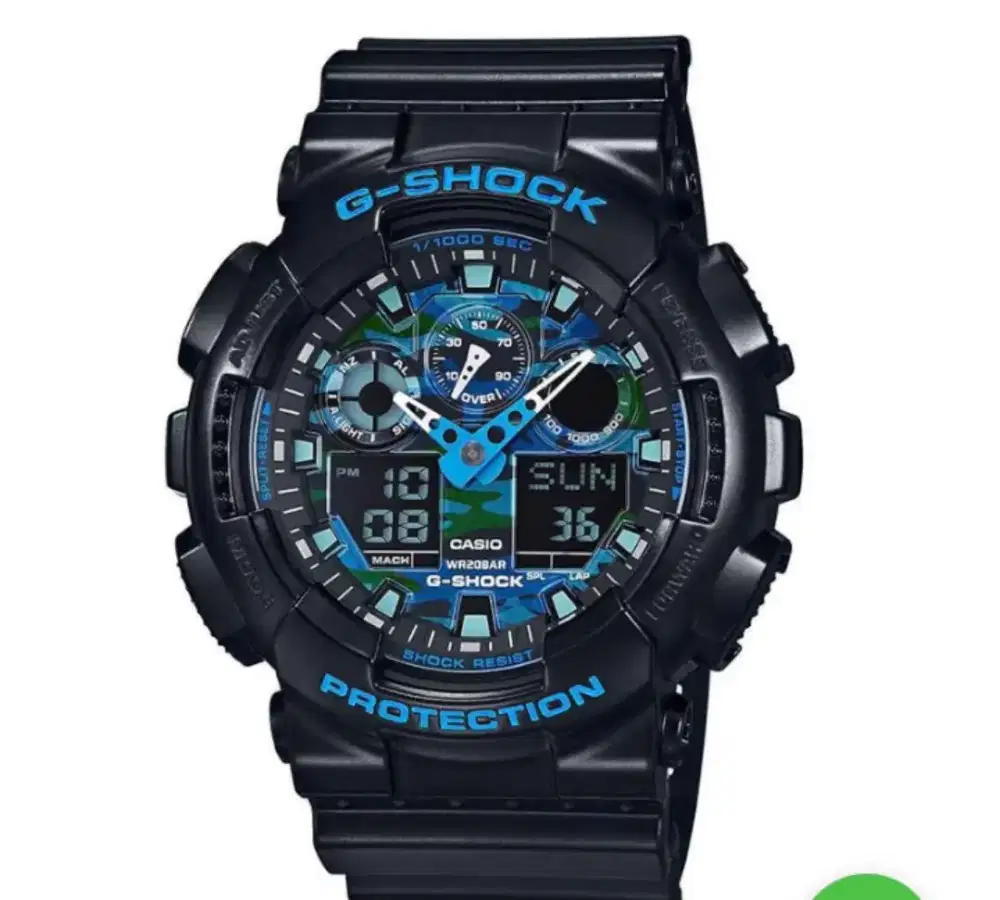 Jam Tangan Pria CASIO G-Shock GA 100CB ORI, Water Resist