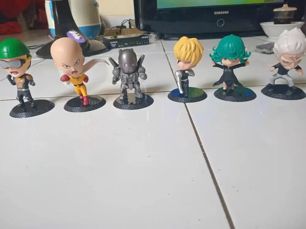 6 Set action figure one punch man