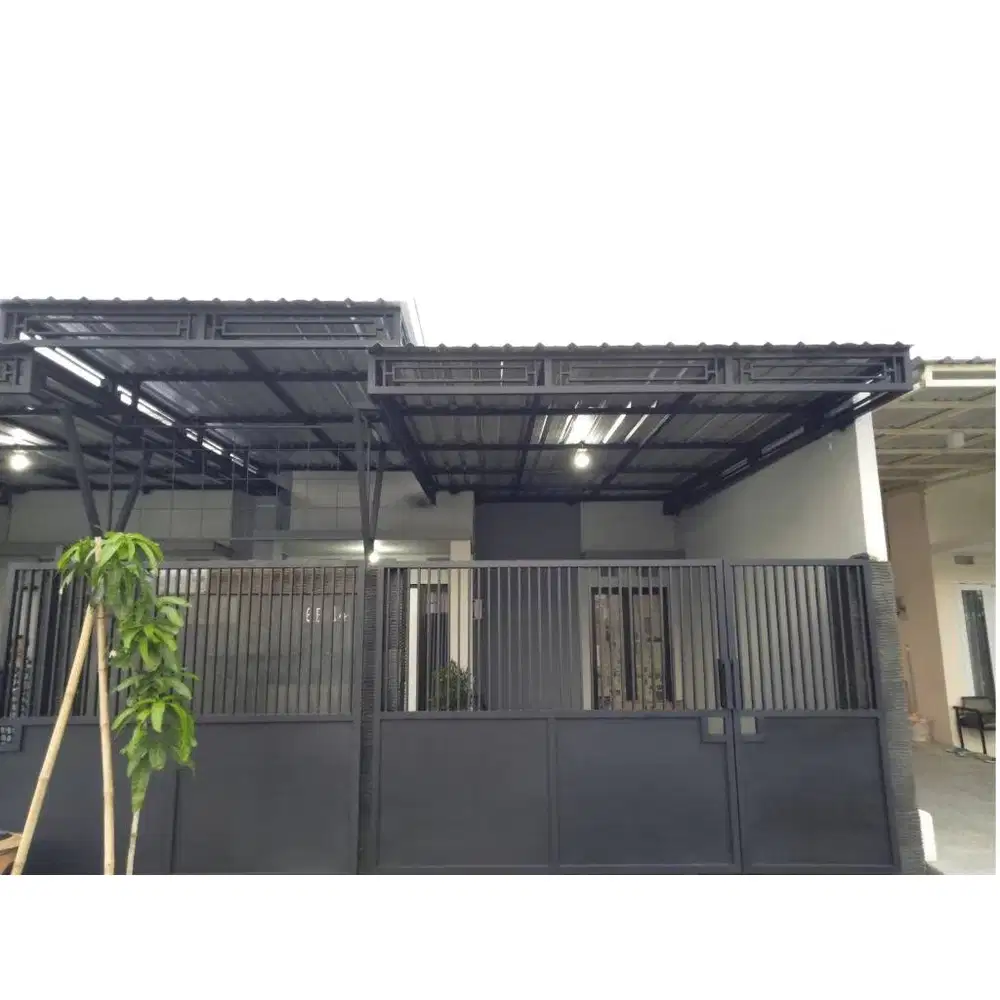 pagar rumah plat eser anti karat