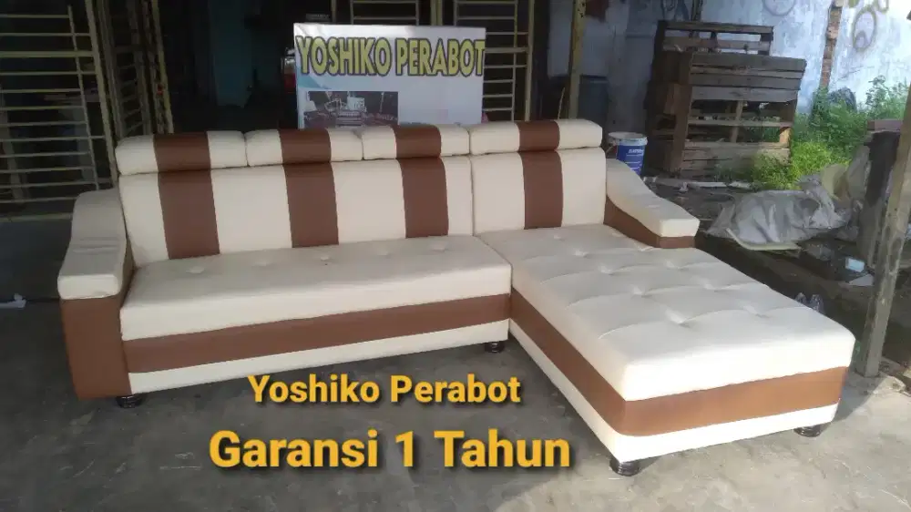 Yoshiko perabot - sofa L lucky