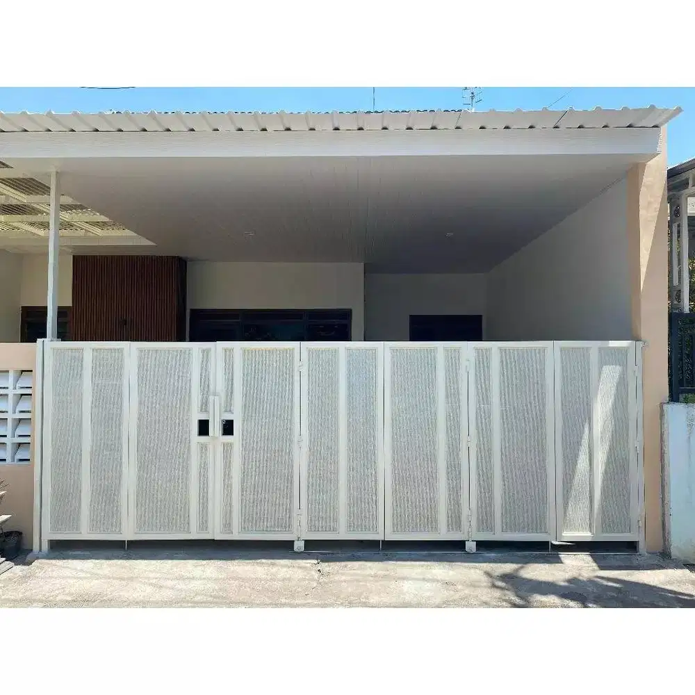 pagar rumah plat anti karat