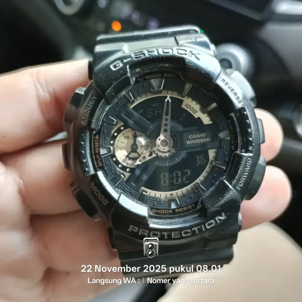 Casio G Shock GA 110 RG Original