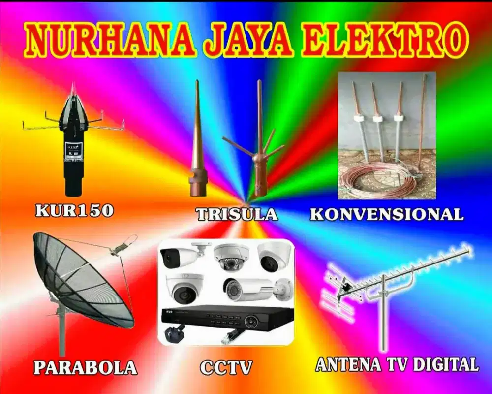Pemasangan Antena TV Digital Dan Penangkal Petir