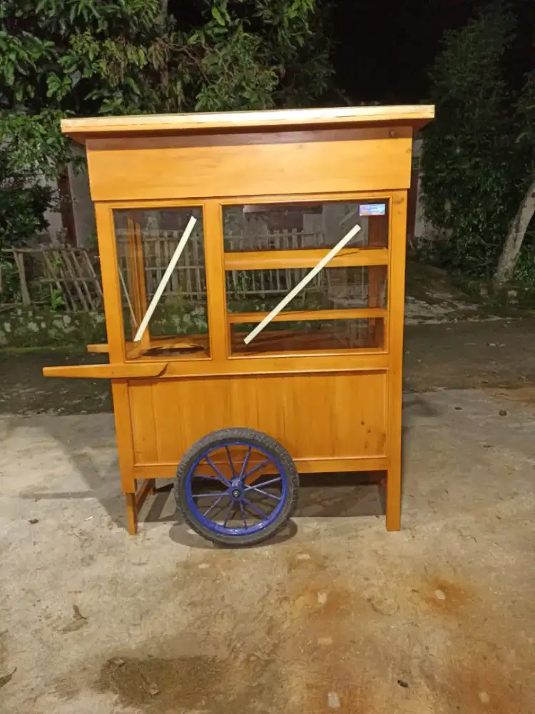 Jual Gerobak Angkringan, Bakso, Mie Ayam, Bubur, Sate, Soto, Pecel dll