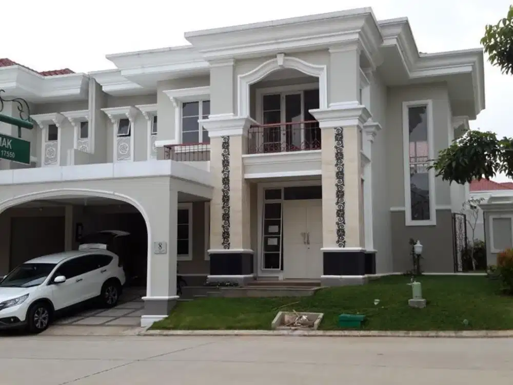 Disewakan Rumah Mewah Siap Huni di Emerald Mansion, Lippo Cikarang!