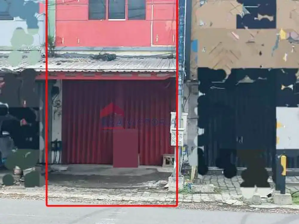 Ruko Komersial Lokasi Emas Poros Jalan &amp; Dekat Kampus, Nilai Investasi Tinggi