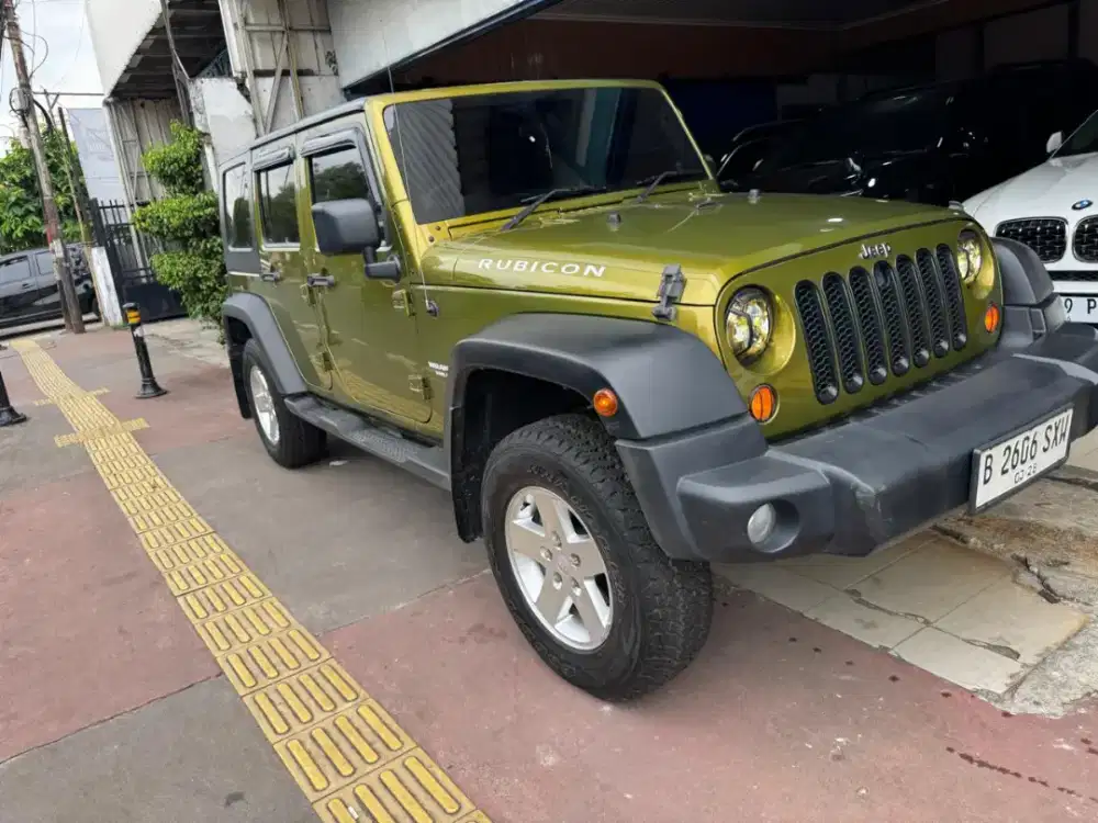 Jeep wrangler rubicon 3.8 th 2008 AT siap pakai