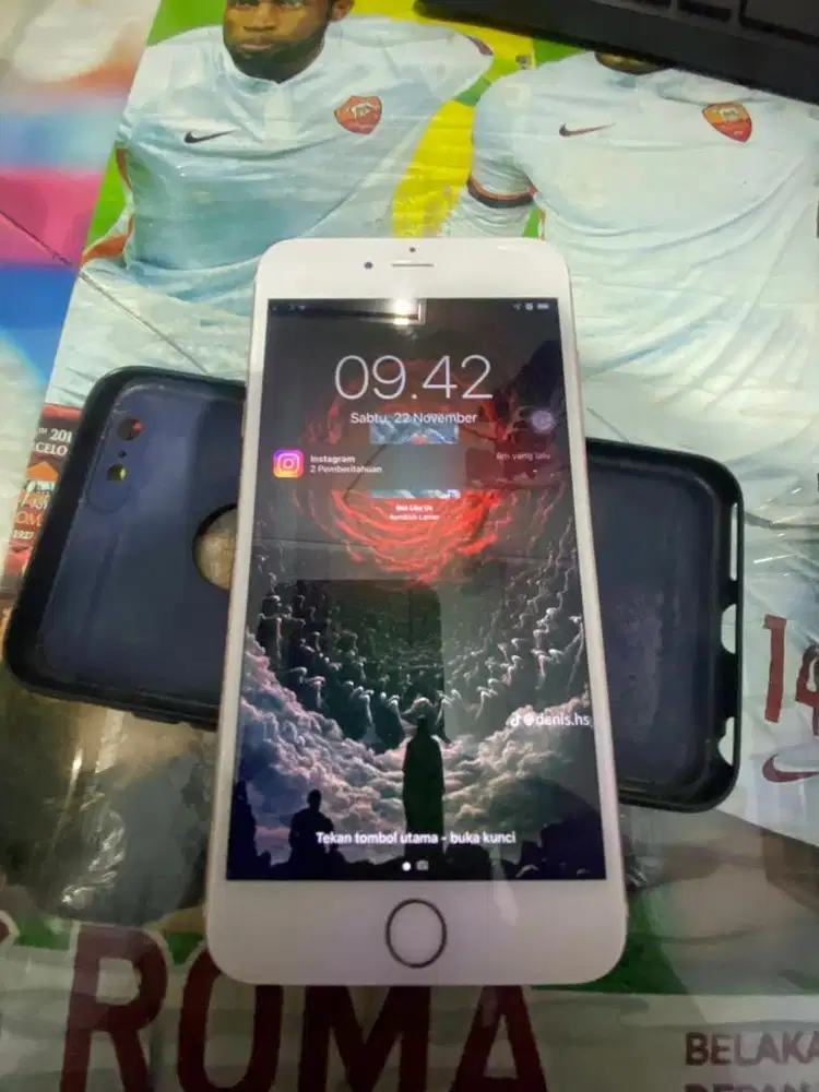 Iphone 6 s plus 128 semua sinyal bs aman minat wa