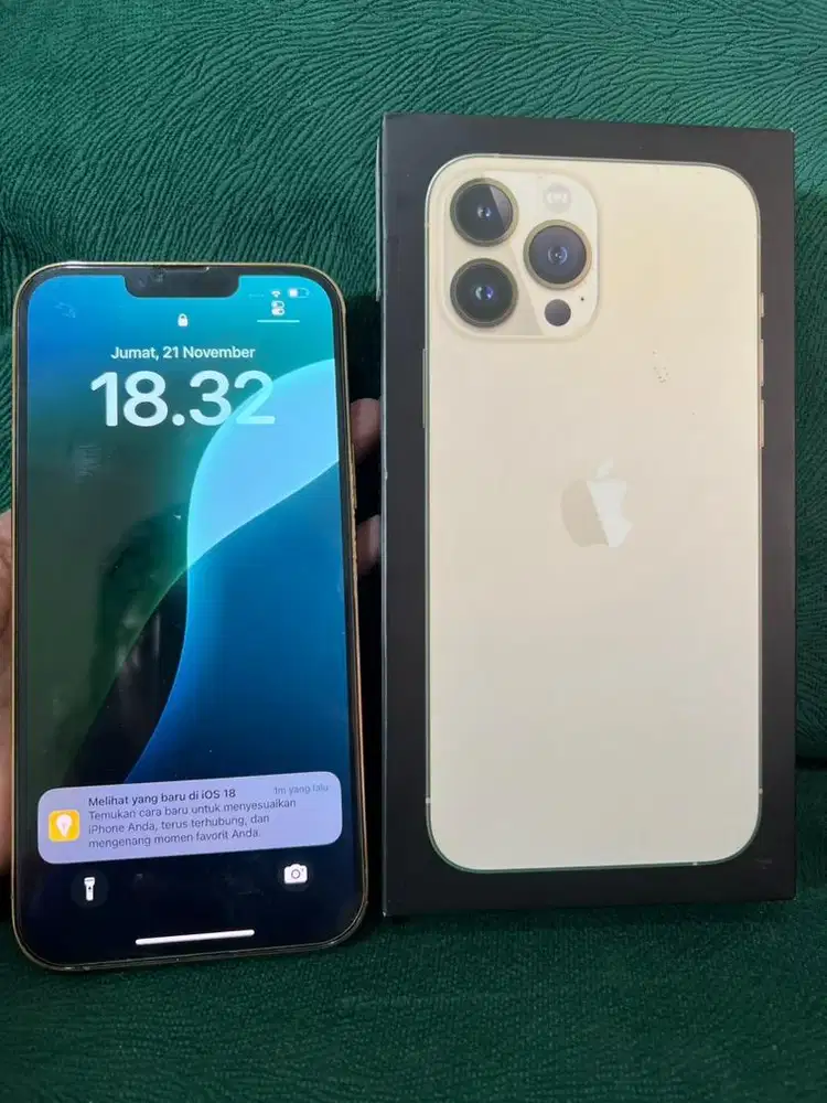 Dijual iPhone 13 Pro Max pemakaian pribadi
