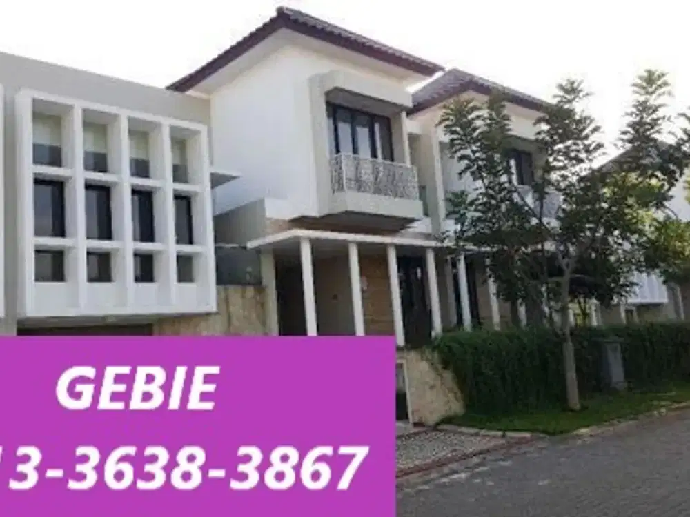 HOT SALE Rumah dg Lingkungan Modern di Kebayoran Bintaro GB-15949
