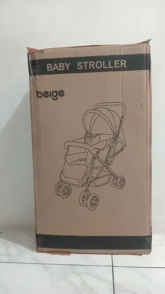 Stroller Bayi Baru Segel – BNIB, Ringan & Kokoh