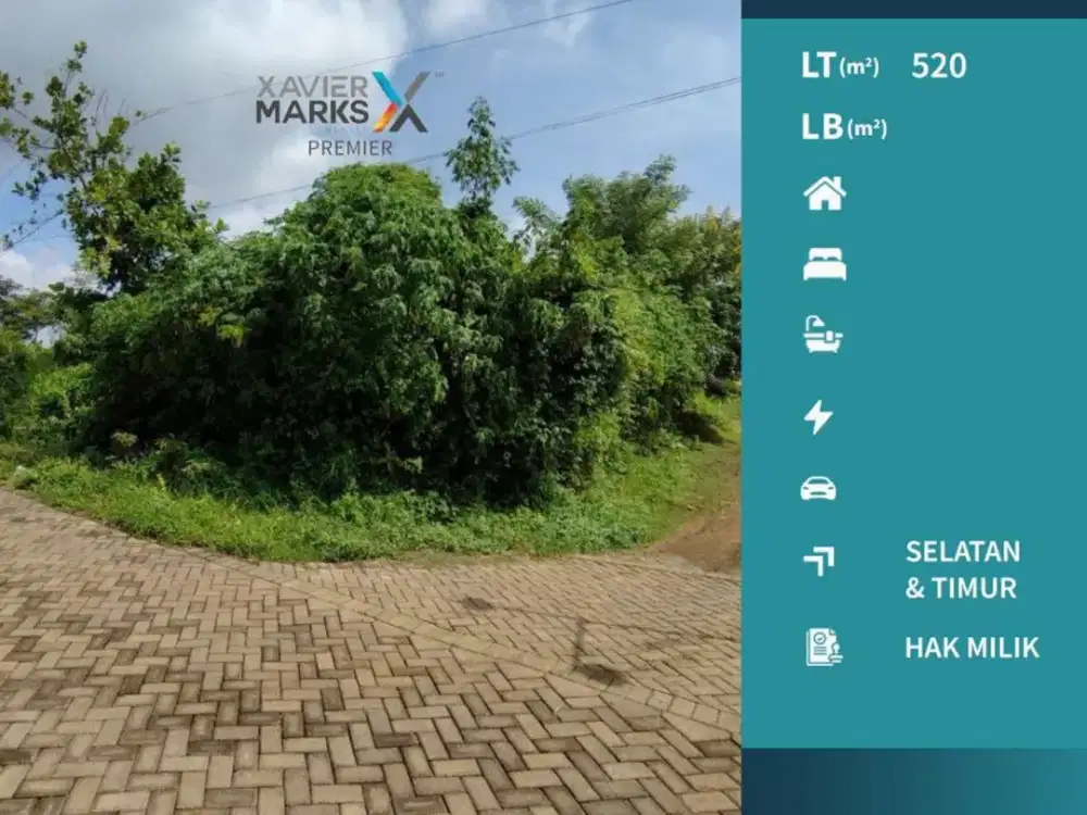 Harga BU Dijual Tanah Kavling Siap Bangun di Graha Dewata Malang