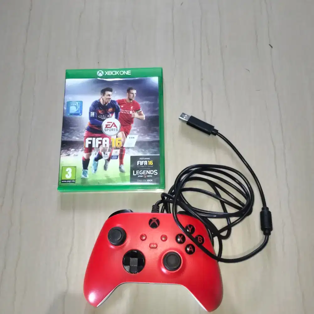 Stik dan kaset fifa 2016 untuk xbox one