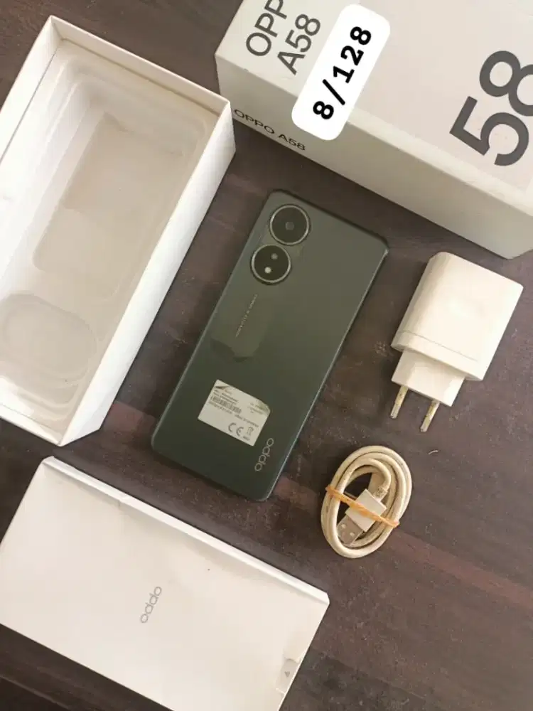 Oppo A58 8/128 Normal Segel Bisa Cek² Sepuasnya