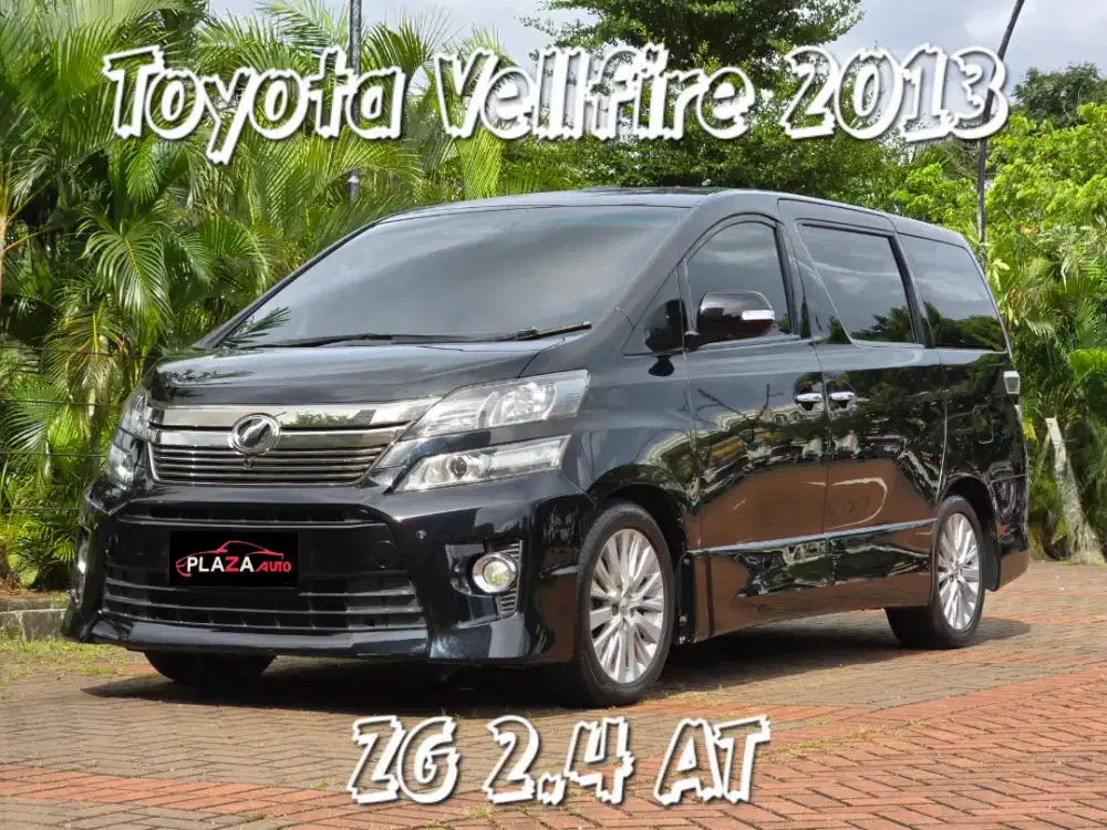 Toyota Vellfire 2013
ZG 2.4 Automatic (TDP 4 juta) KM 90 ribuan