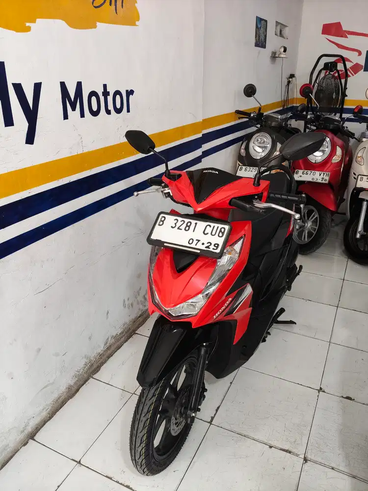 BEAT FI SPORTY CBS 2024 BARANG MULUS