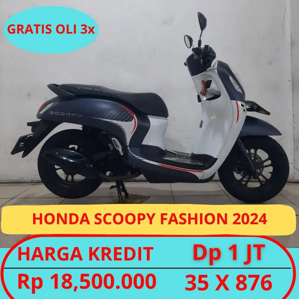 HONDA SCOOPY FASHION 2024 DP HANYA 1 JT