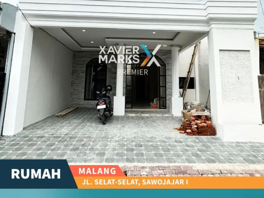 Properti Langka Dijual Rumah Gress di Jl Selat Sawojajar 1 Kota Malang