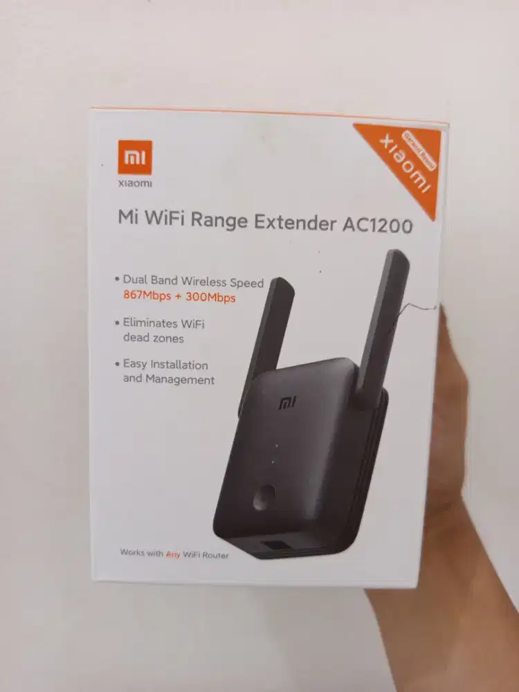 Solusi WiFi Lemot/Dead Zone - Xiaomi Extender AC1200 Dual Band (Promo)