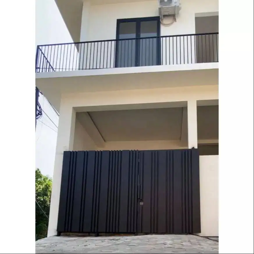 pagar rumah plat eser anti karat murah free pemasangan