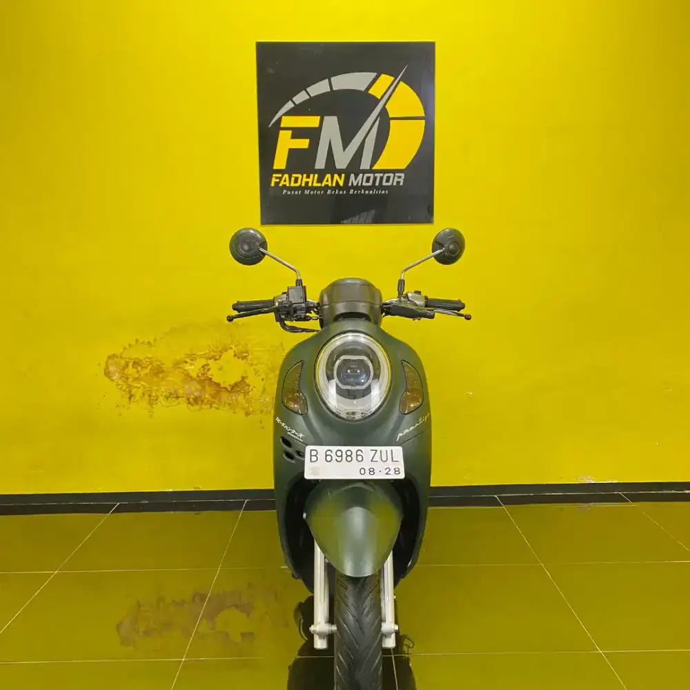 Honda Scoopy Prestige Tahun 2023 remote dan barcode lengkap
