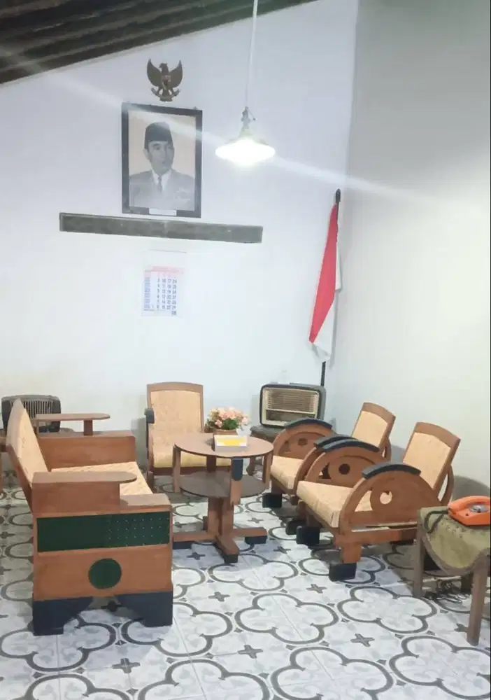 Murah Meja Kursi Tamu Cirebonan Babon Angkrem Jati Lawas Jadul Lawasan