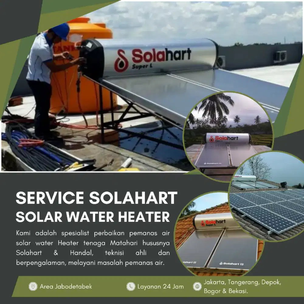Jasa Service Solaharta Handal - Perbaikan Solar Water Heater