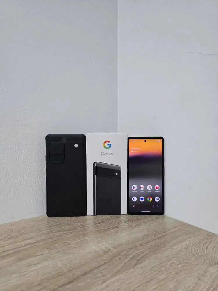 Google 6a Charcoal 6/128 IMEI Resmi Beacukai Fullset Perfect 6GB 128GB