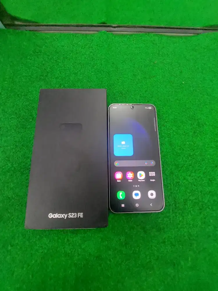 jual samsung S23 FE ram 8/256gb lengkap mulus