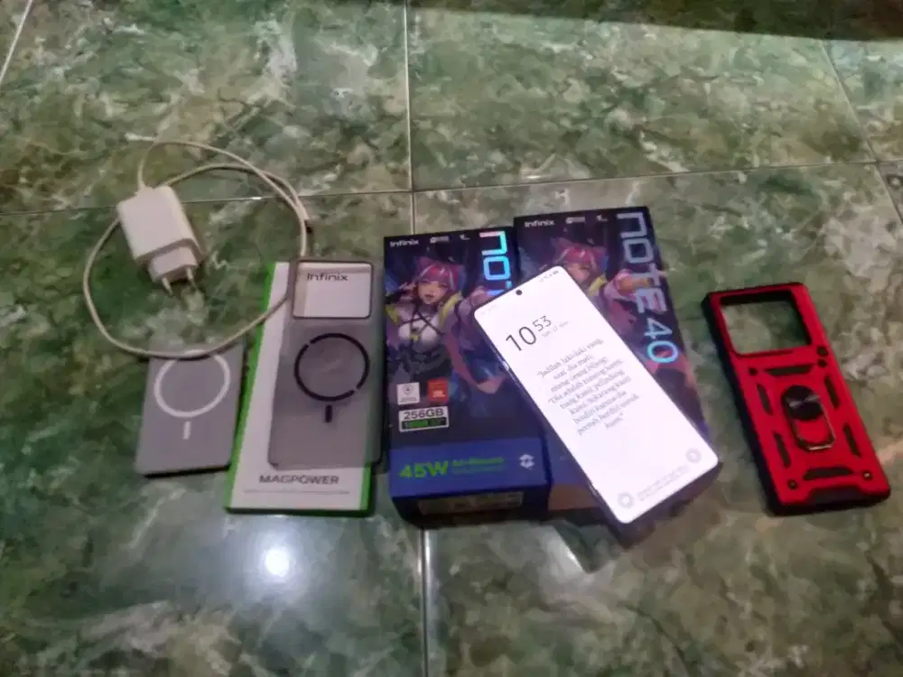 jual paling murah, masih bagus banget infinix note 40