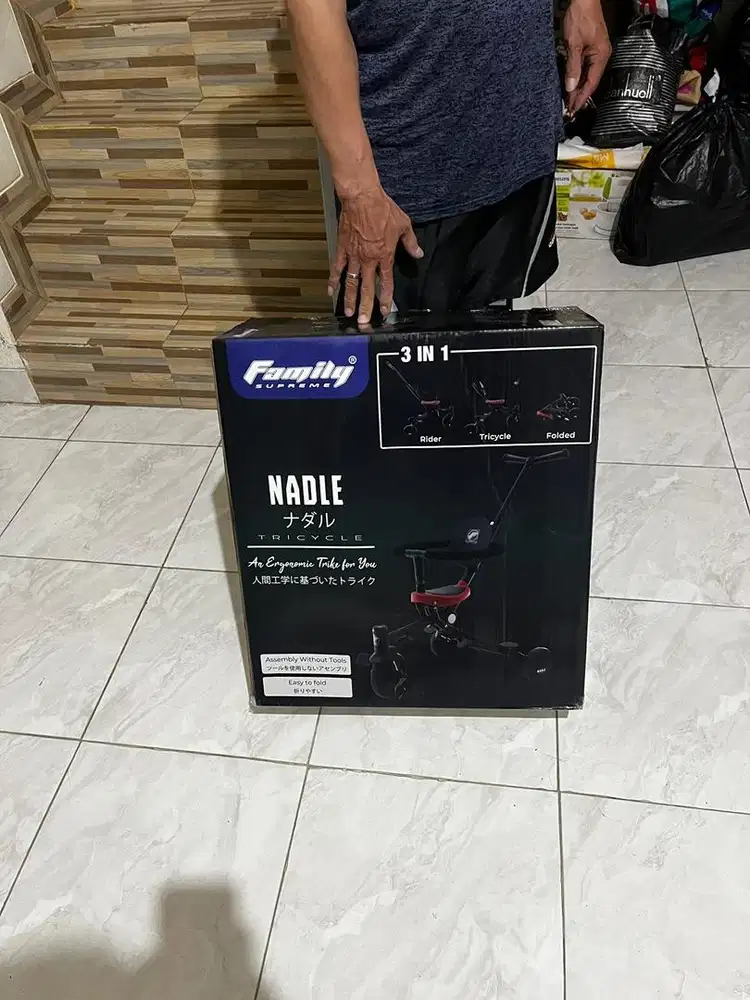 Nadle tricycle 3 in 1