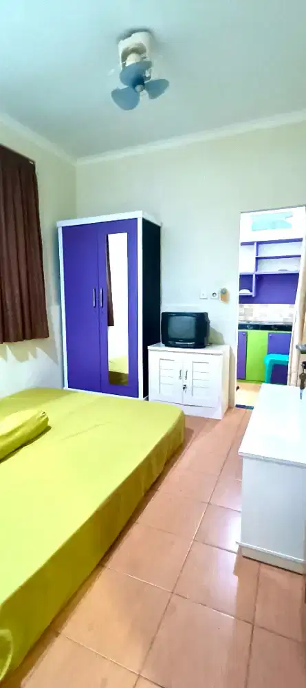 DiSewakan Kosan Murah Furnish / Non AC  Dekat Taman Ubud Lippo